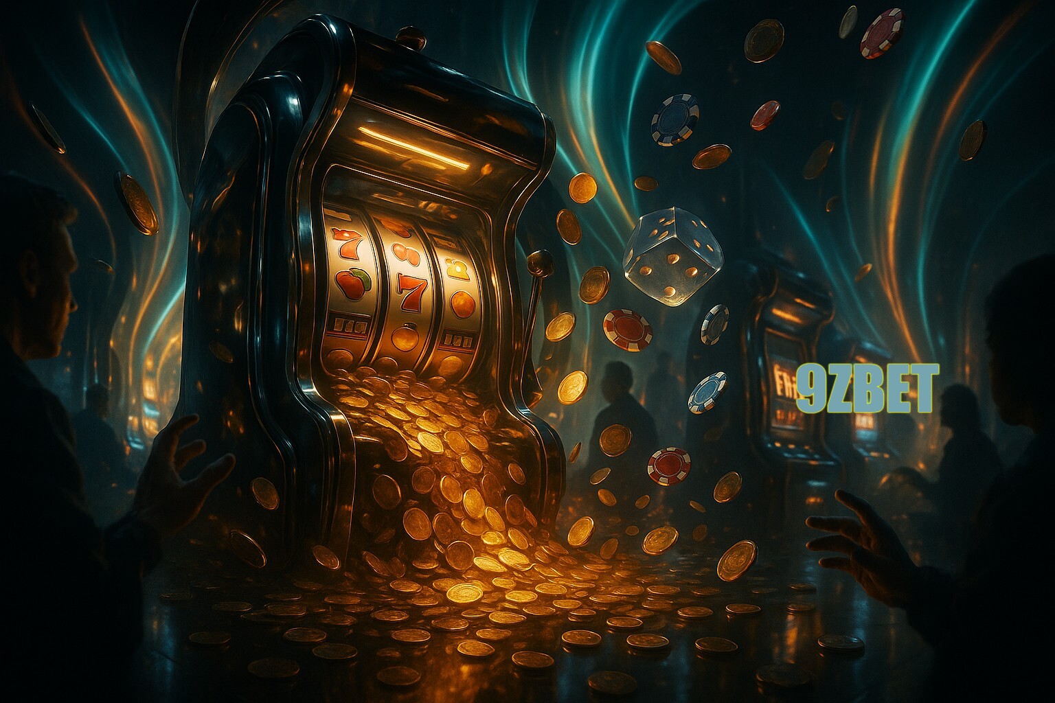 Diversos jogos de caça-níqueis